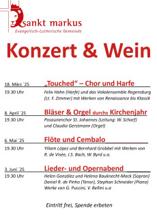 Konzert und Wein
